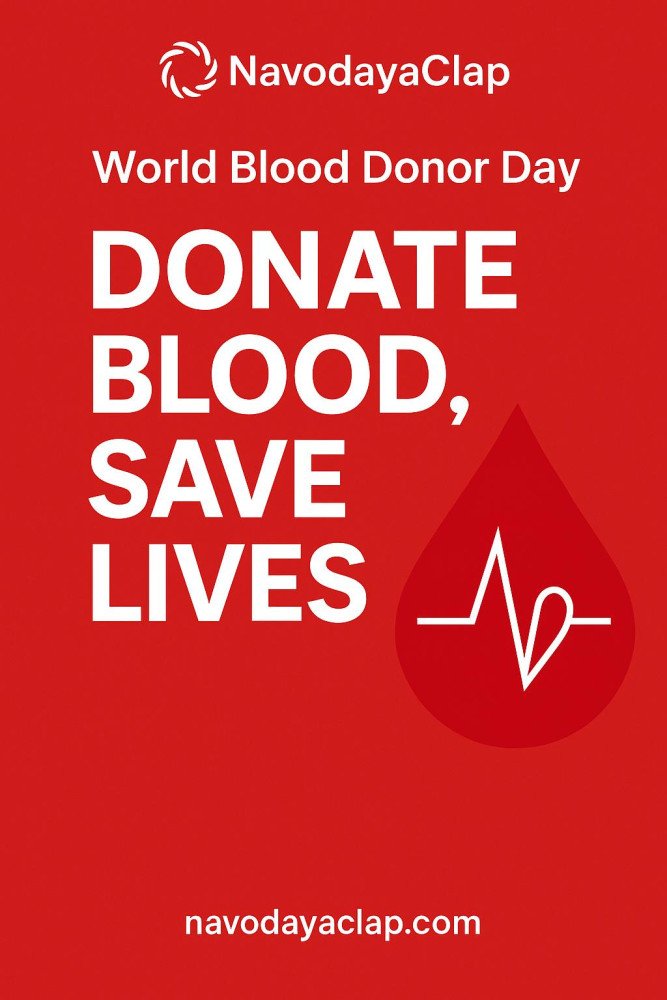 "Blood That Binds: Humanity’s Lifeline Begins with You"