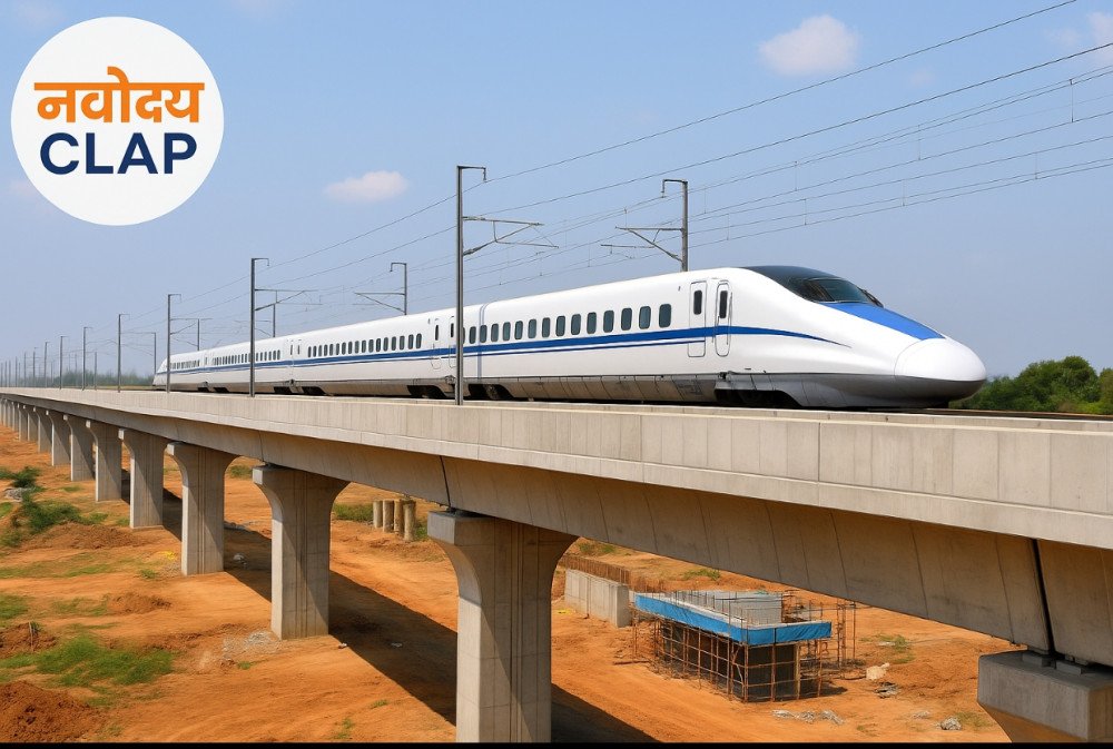 मुंबई-अहमदाबाद बुलेट ट्रेन प्रोजेक्ट: भारत की हाई-स्पीड रेल क्रांति की ओर तेज़ कदम
