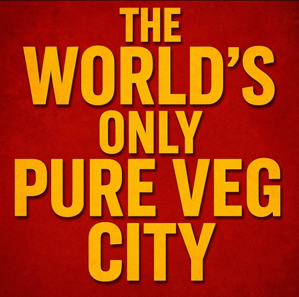 **दुनिया का एकमात्र PURE VEG शहर — जहाँ अंडा तक बेचना अपराध है!