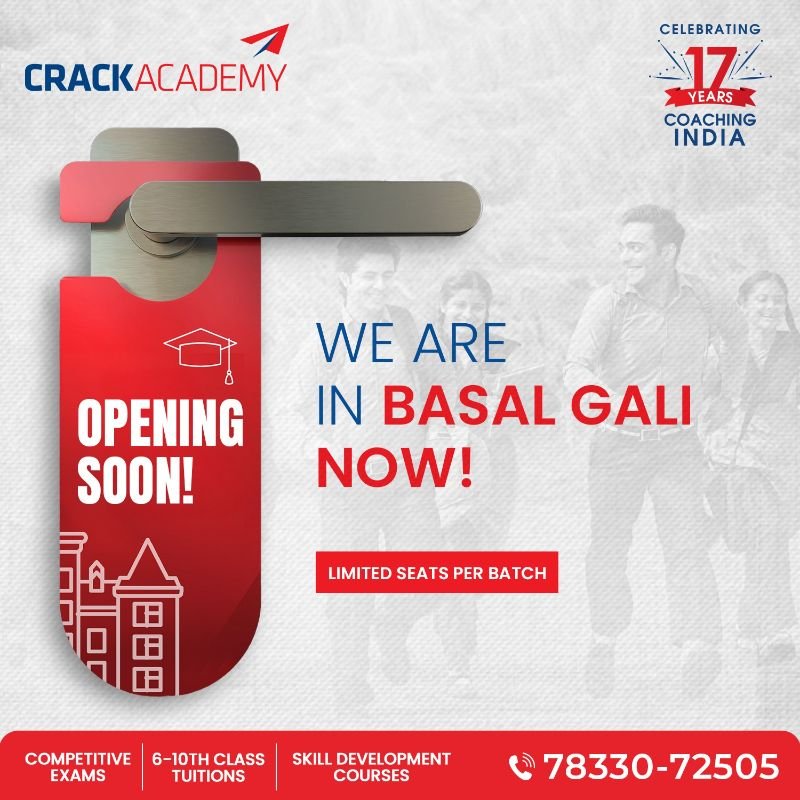 ShivNik Excellence Academy franchise Partner of Crack Academy  image 2