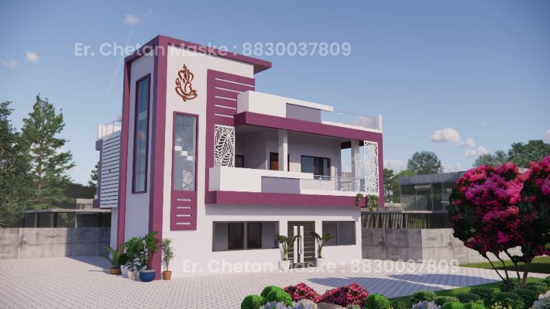 3D elevation, 2d Home plans designs 